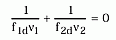 equations for the achromat